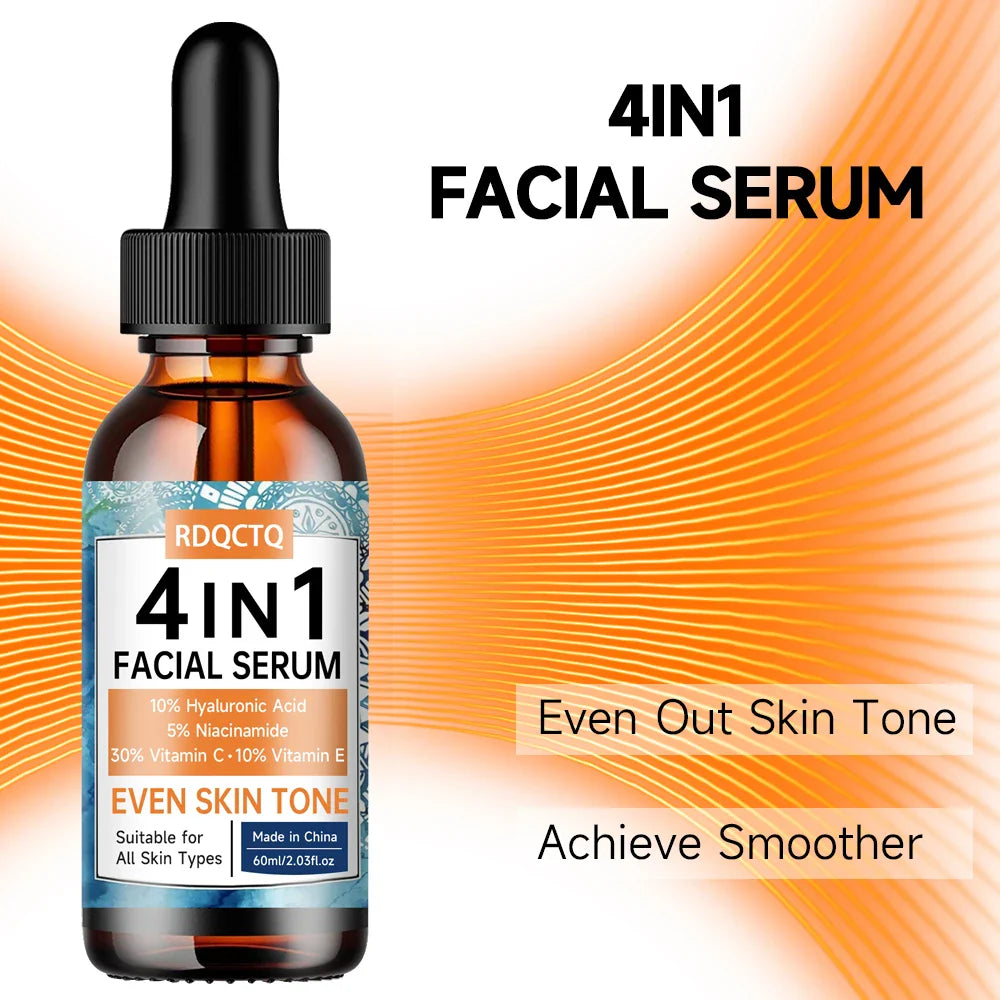 4-in-1 Face Serum – Hyaluronic Acid, Niacinamide & Vitamins
