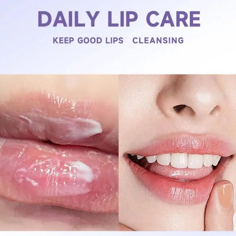 Pudaier Bubble Lip Exfoliator Foaming Scrub & Night Balm
