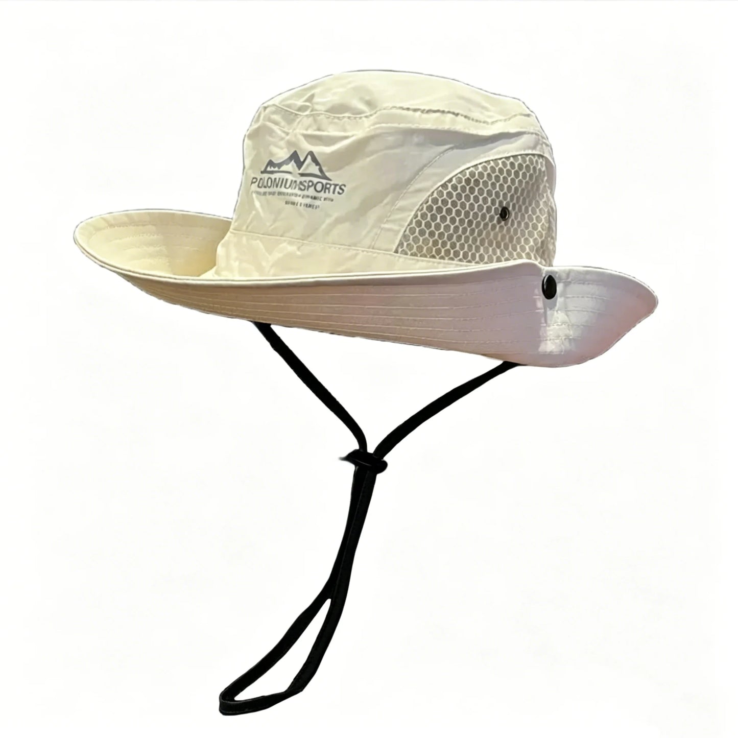 Unisex Quick Dry Fisherman Hat Lightweight Breathable Sun Hat for Spring Summer Anti-UV Outdoor Camping Hiking Mountaineering Peaceful Pleasures Health and Wellness White