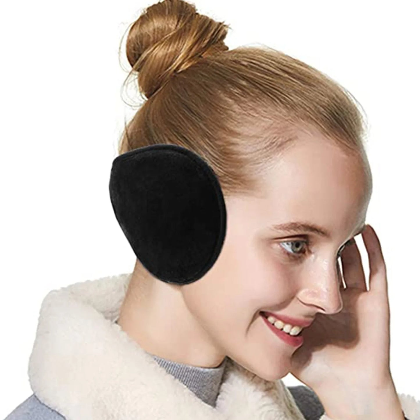 Winter Thicken Fur Earmuffs for Men Women Velvet Ear Cover Outdoor Cycling Skiing Warm Plush Fleece Winter Ear Muffs Protector Peaceful Pleasures Health and Wellness