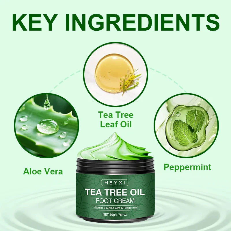 Tea Oil Cracking Cream – Deep Moisturizing Hand & Foot Care