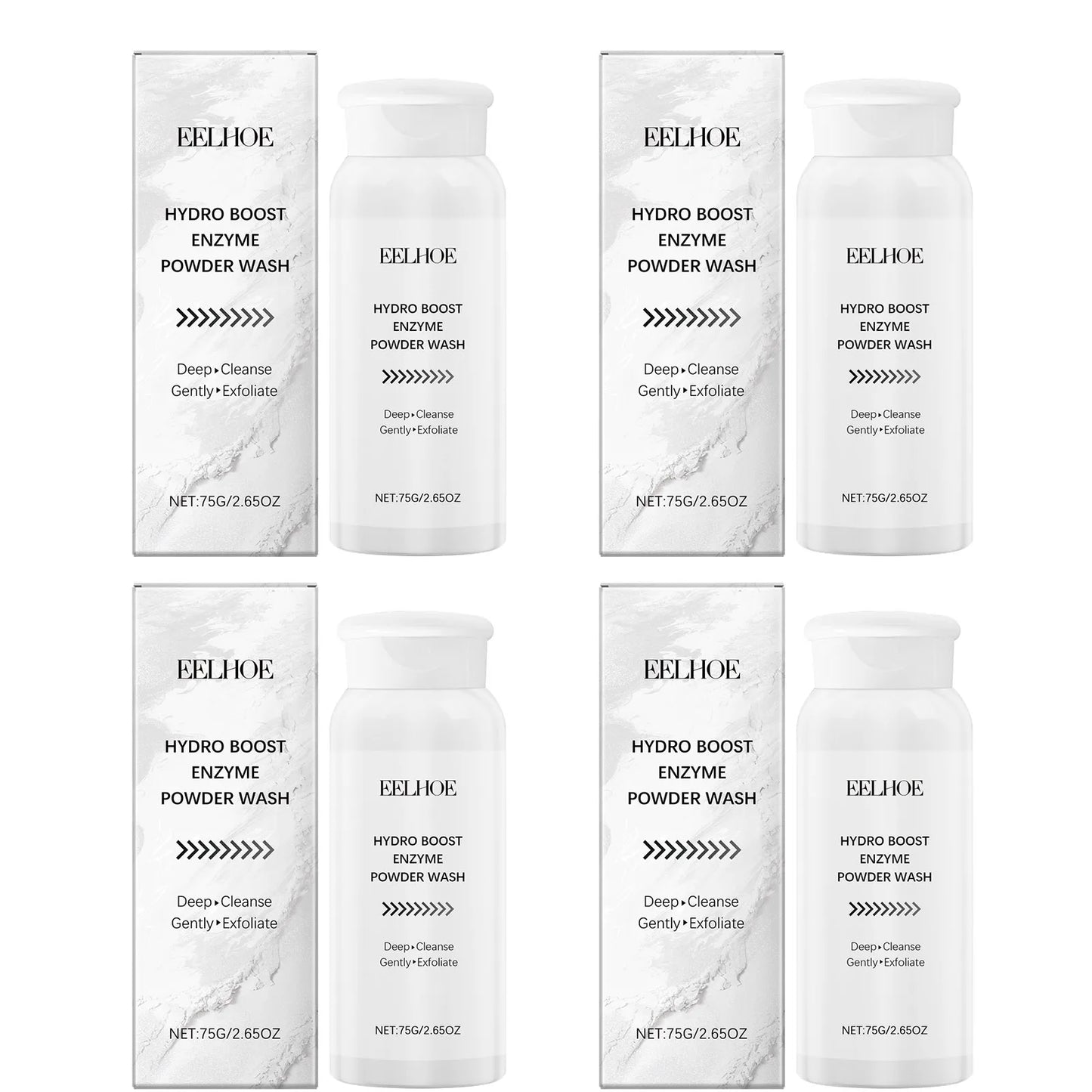 Enzyme Based Cleansing Powder Removing Dead Skin Cells Reducing Blackheads Clean Pores Smooth Skin Moisturizing Cleansing Powder Peaceful Pleasures Health and Wellness 4 x 75g Boxed