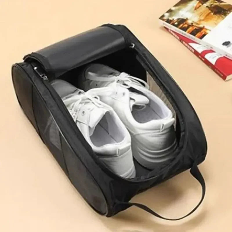 Portable Oxford Shoe Bag – Golf, Football & Tennis Carrier