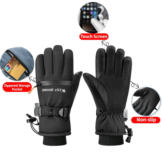Winter Ski Gloves – Waterproof Touchscreen Snow Gloves for Men & Women Peaceful Pleasures Health and Wellness
