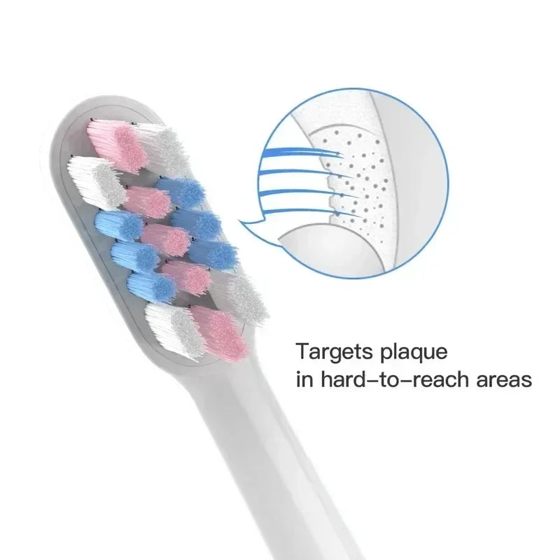 12-Pack Brush Heads for Xiaomi Mijia T300/T500/T700 | Soft