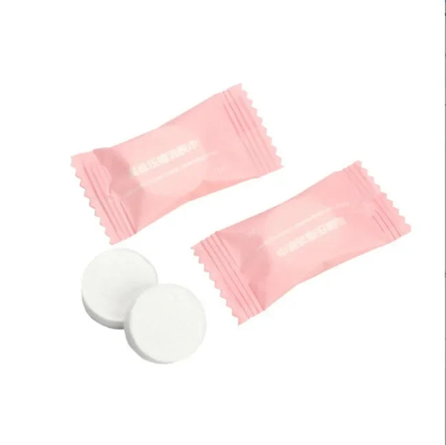 Disposable Travel Wet Face Towels – Cotton, 20–100 Pack