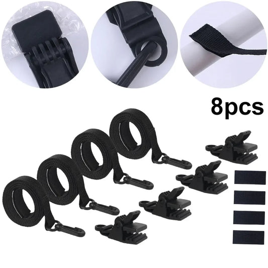 24-Piece Pool Solar Cover Straps & Clips Kit Peaceful Pleasures Health and Wellness Australia