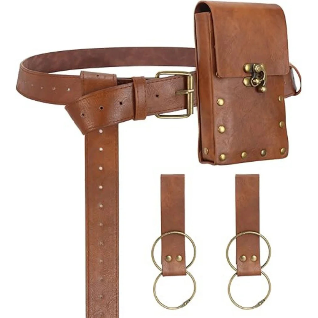 UYEE Renaissance Belt Pouch Waist Bag Medieval Coin Purse Skirt Hike
