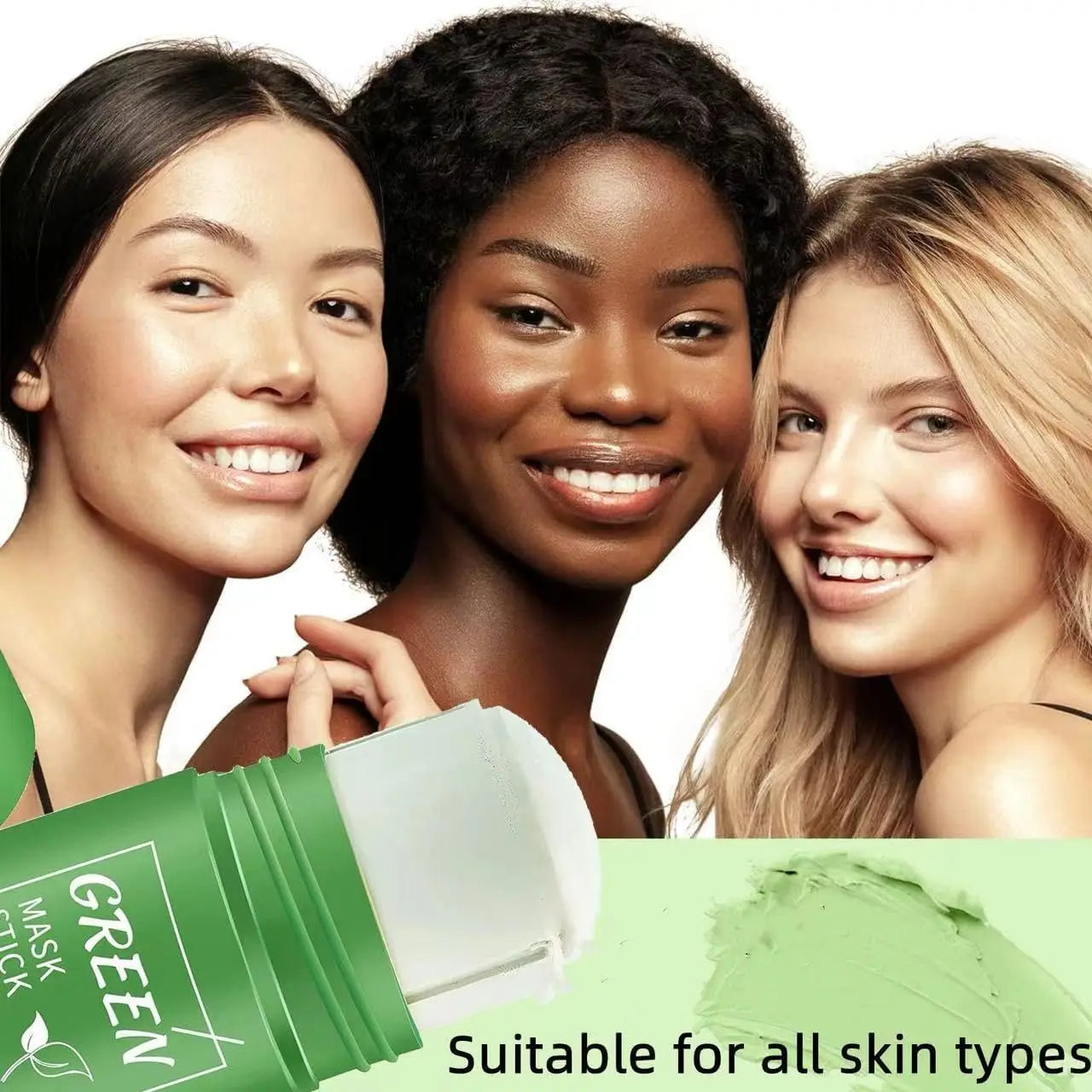 Green Tea Mud Mask Stick – Deep Cleansing & Moisturizing