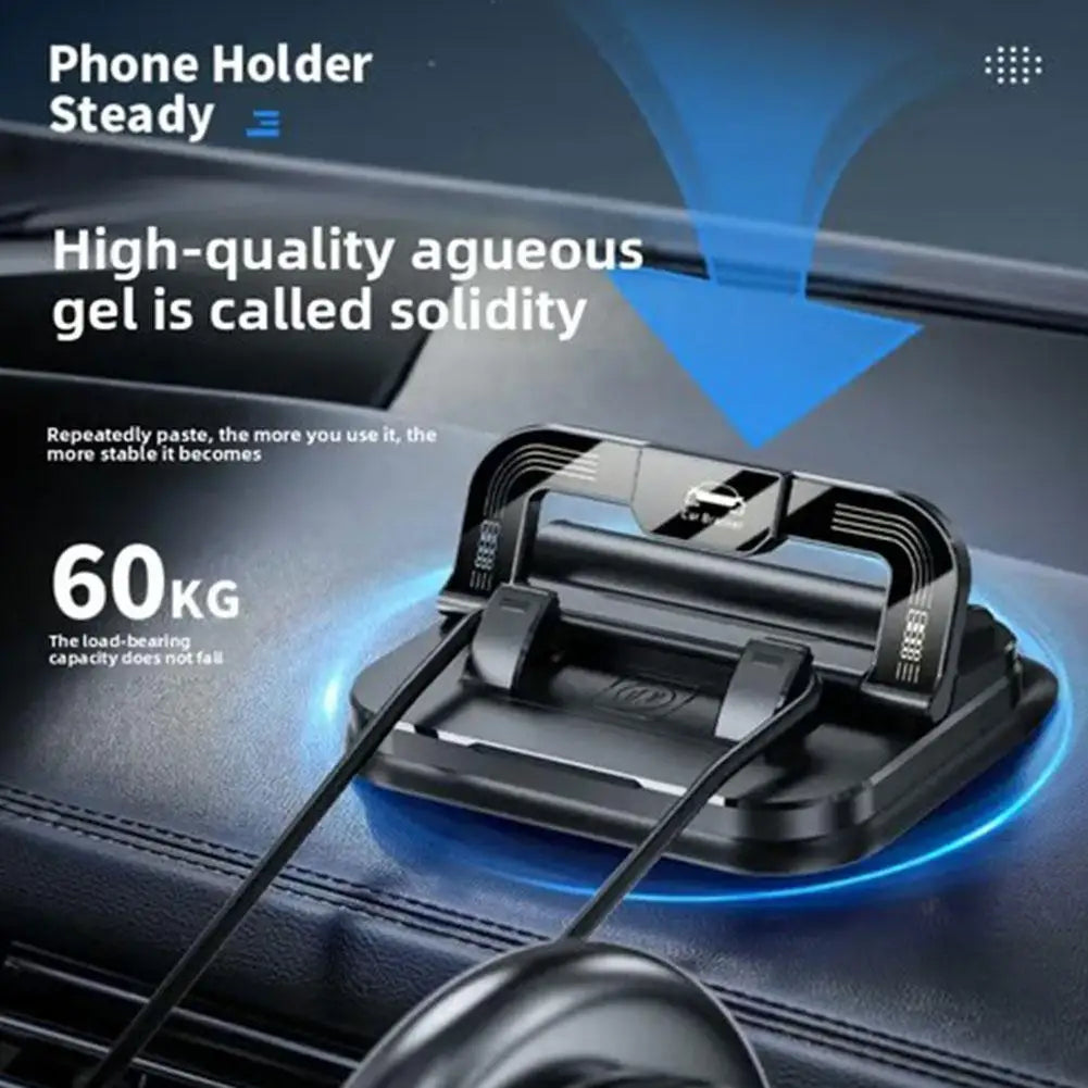 360° Rotation Car Phone Holder with Number Plate Universal Dashboard Auto Navigation Bracket Car accessories Peaceful Pleasures Health and Wellness
