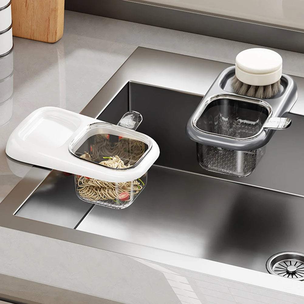 Kitchen Sink Strainer Block Food Waste Prevent Clogs Hanging Drain