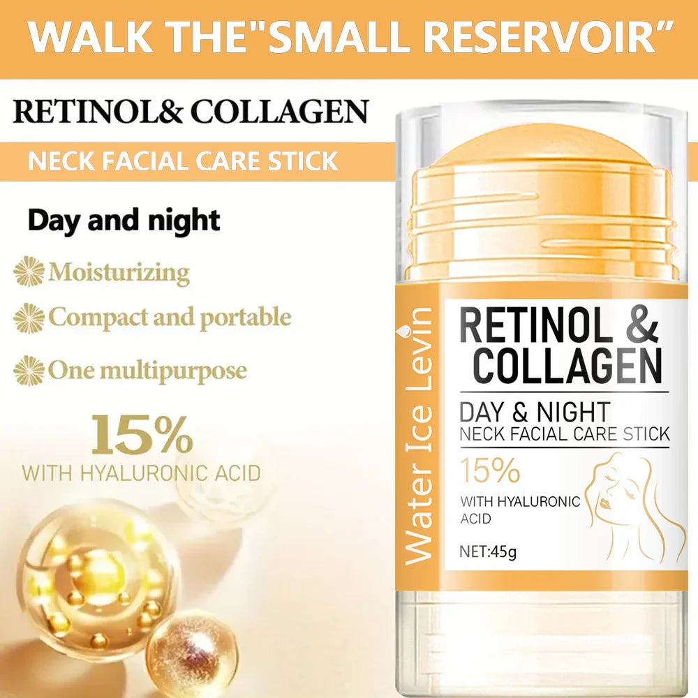 Retinol & Collagen Neck Cream Stick – Day & Night Moisturizer