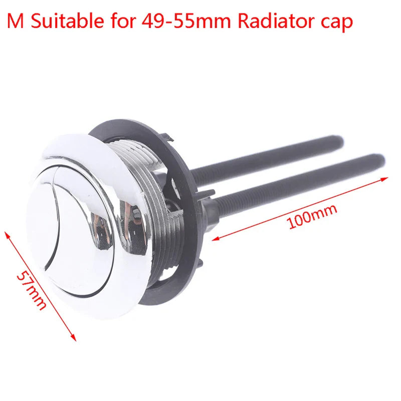 Dual Flush Toilet Tank Button Round Push 70mm 57mm 47mm