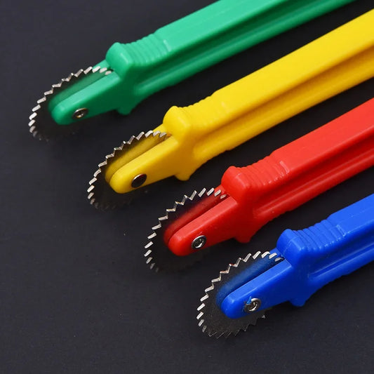 Leather Overstitch Wheel – Tailor Stitch Marker & Perforating Tool Sewing Craft Tool Peaceful Pleasures Health and Wellness