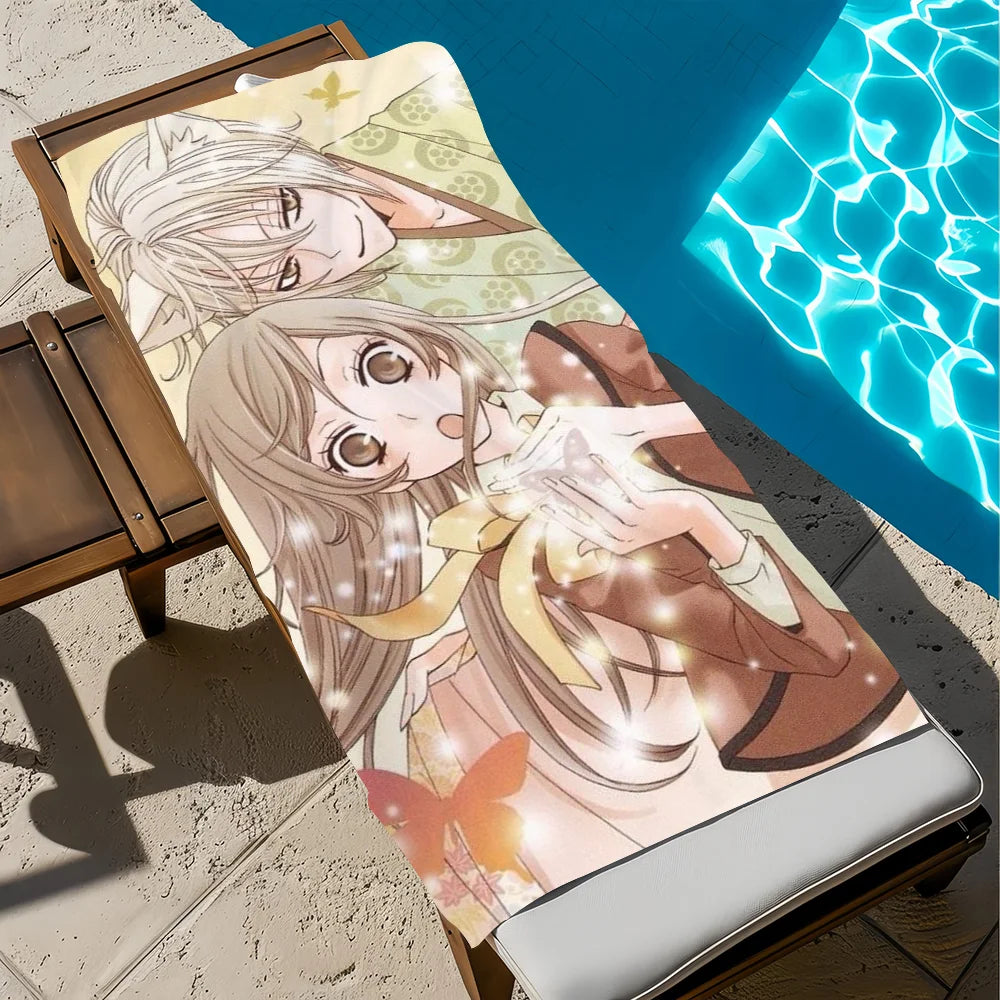 Kamisama Kiss Quick-Dry Beach Towel | Soft, Lightweight & Fast Quick-Dry Beach Towel Peaceful Pleasures Health and Wellness z3 STJ40x70CM