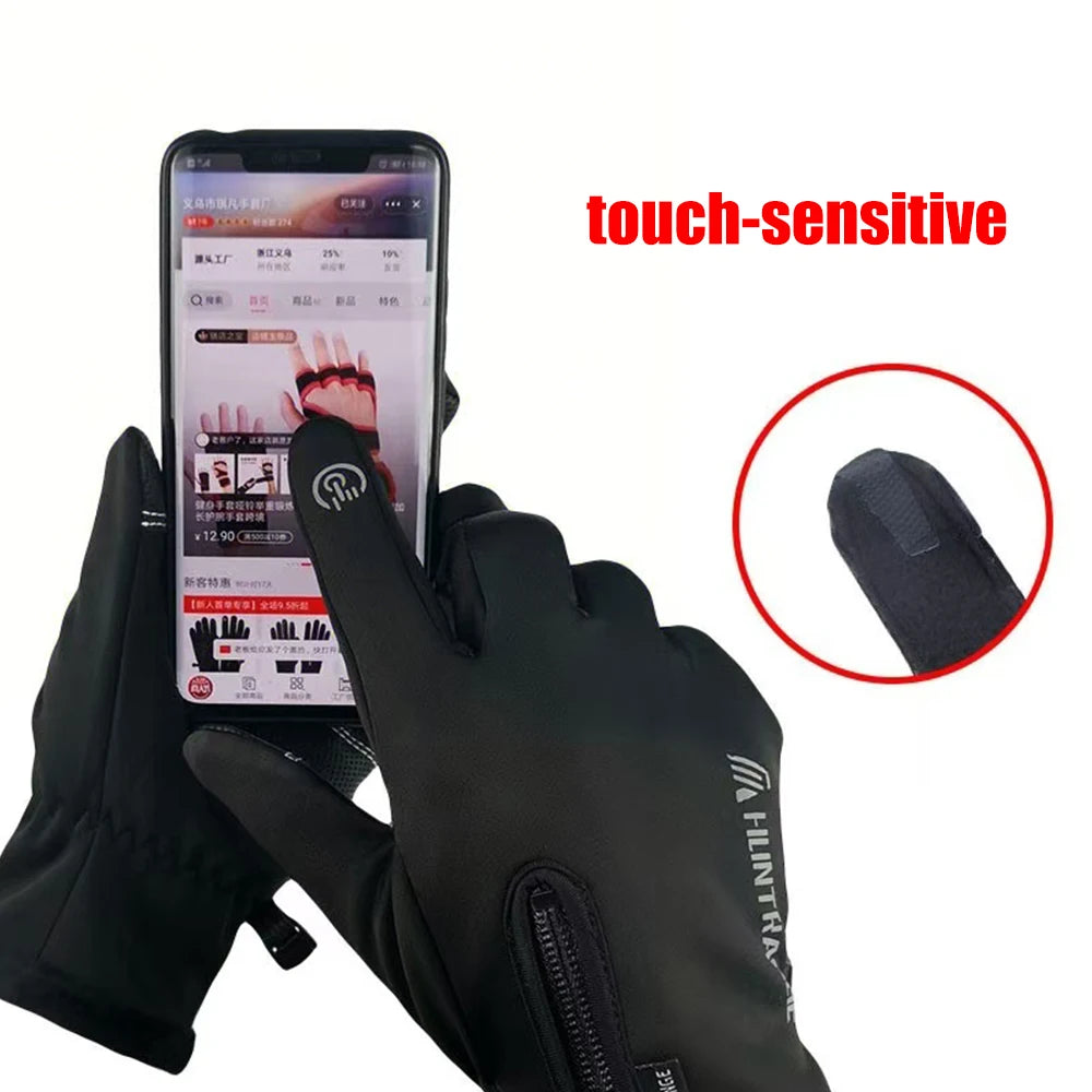 USB Electric Heated Gloves Winter Outdoor Sports Skiing Warm Gloves Waterproof Anti-Slip Motorcycle Cycling Gloves Touch Screen Peaceful Pleasures Health and Wellness