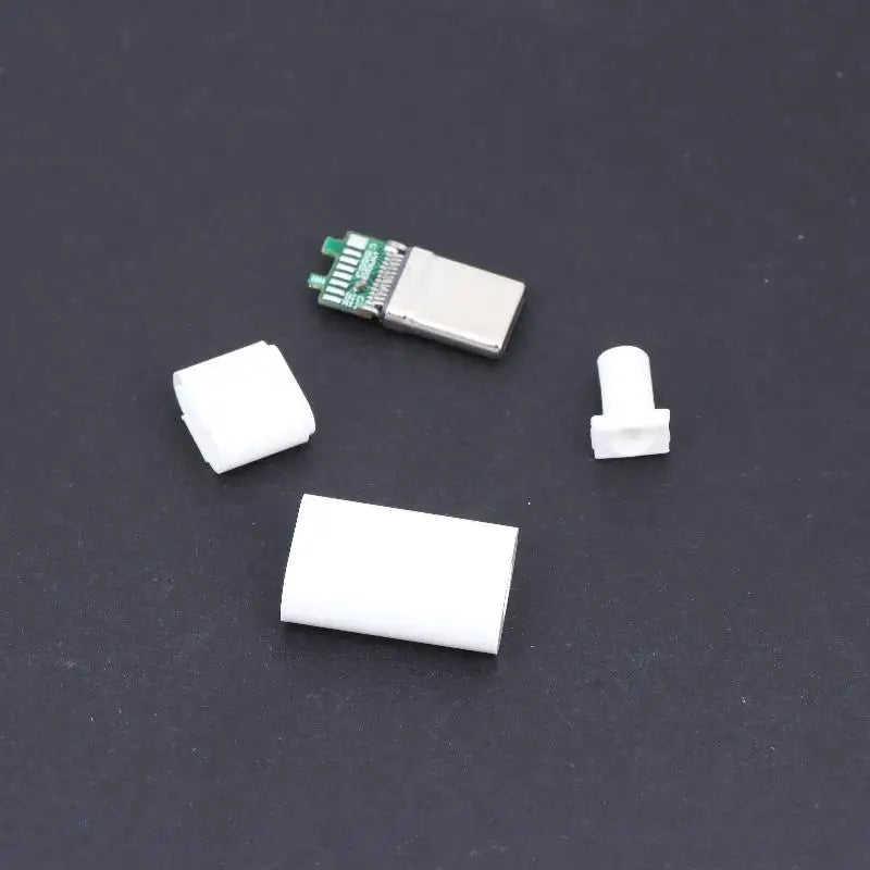 USB-C Male 24P PCB Solder Connector – Fast Charging, 16 Joints