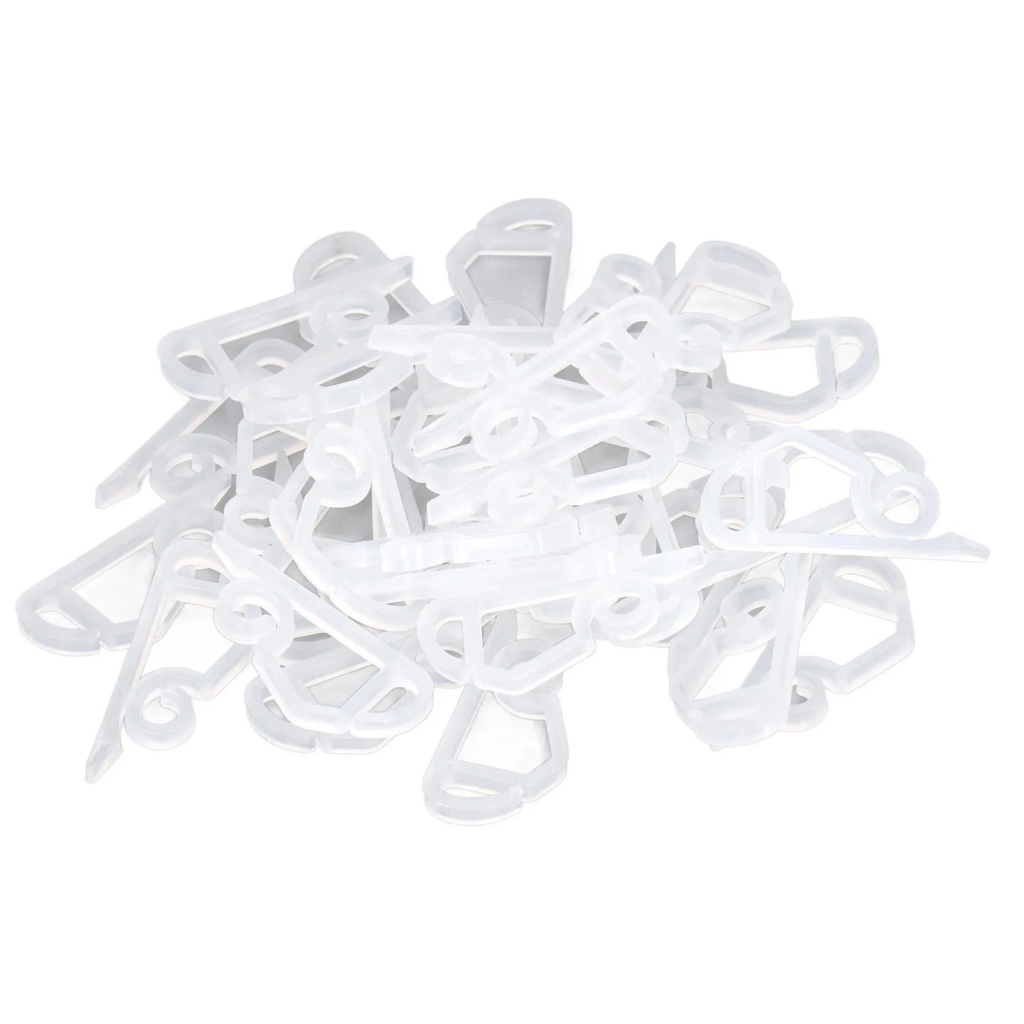 Roof Christmas Light Clips Plastic Small Christmas Lights Gutter Clips Waterproof Frostproof Reusable for Courtyard for Party Peaceful Pleasures Health and Wellness