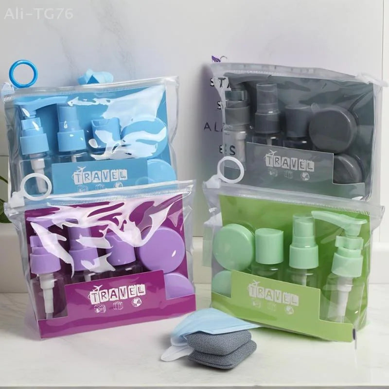 6-Piece Leak-Proof Refillable Travel Bottles for Toiletries