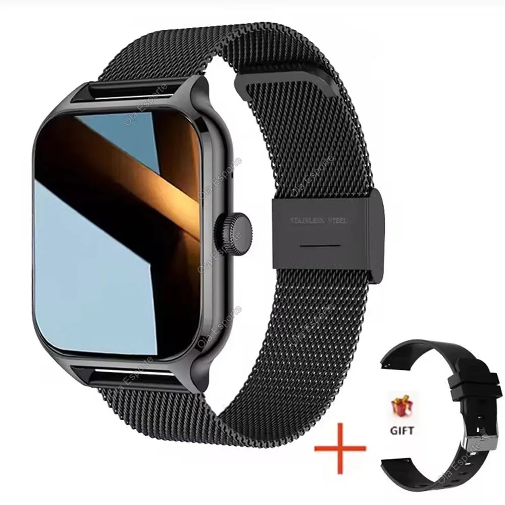 Military GPS Smart Watch – Bluetooth Call & Fitness Tracker