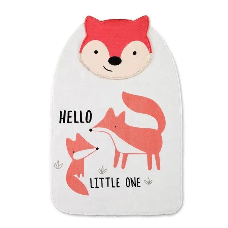 Baby Back Sweat Absorbent Towel | Soft Cotton Cartoon Pad
