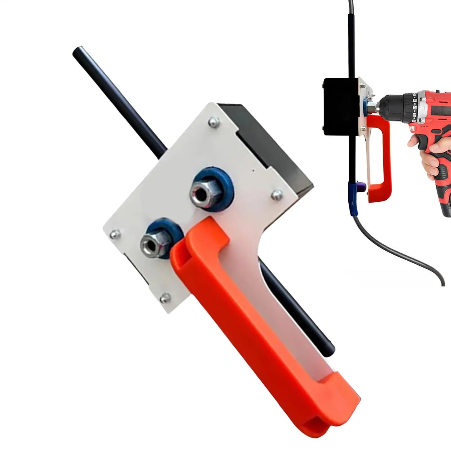 Wire Puller Heavy-Duty Handheld Wiring Tools 8mm Wire Tugger for Electrician for Pipe Narrow Spaces Wall Underground Data Center Peaceful Pleasures Health and Wellness