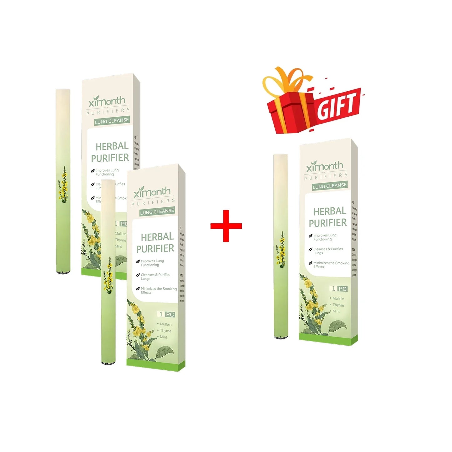 Ximonth Herbal Aromatherapy Inhaler Pen – Refresh & Energize