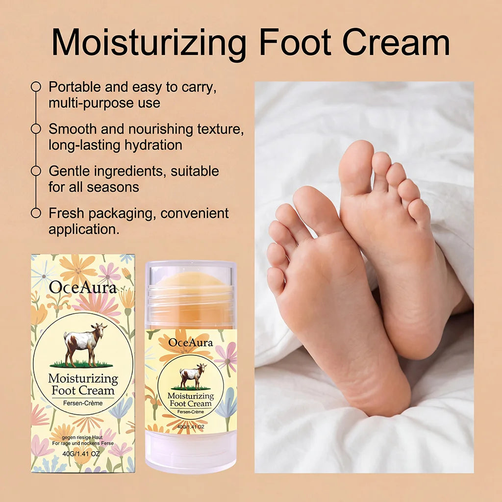 OceAura Lanolin Hand & Foot Cream for Dry, Rough Skin