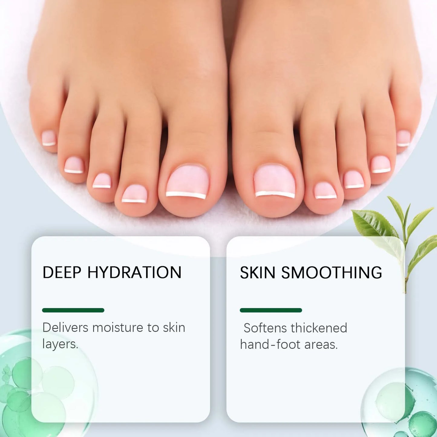 60% Urea Hand & Foot Care Stick Moisturizing Balm for Dry Rough Skin Gentle Exfoliation Softening Skin Cracked Heel Repair Care Peaceful Pleasures Health and Wellness