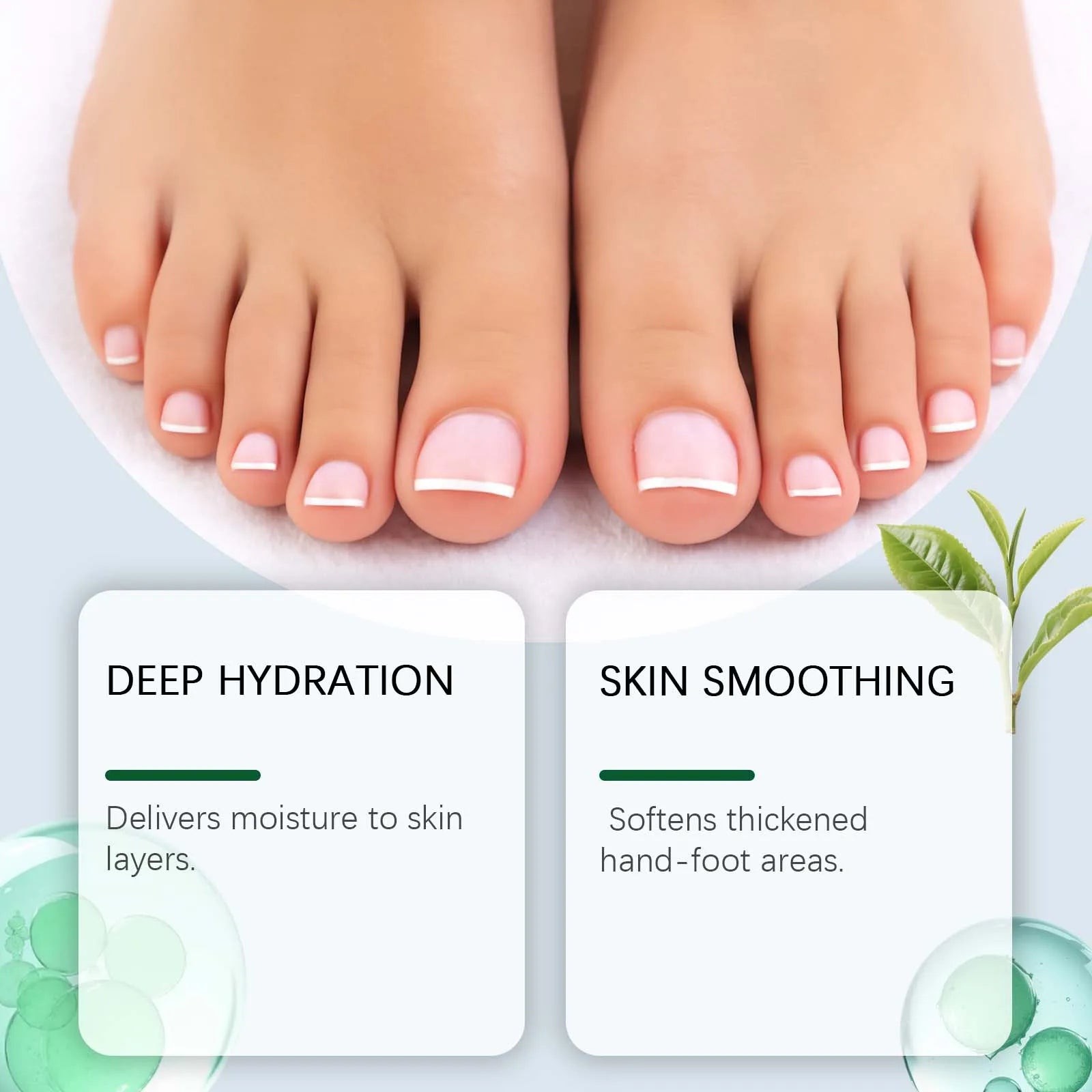 60% Urea Hand & Foot Care Stick Moisturizing Balm for Dry Rough Skin Gentle Exfoliation Softening Skin Cracked Heel Repair Care Peaceful Pleasures Health and Wellness