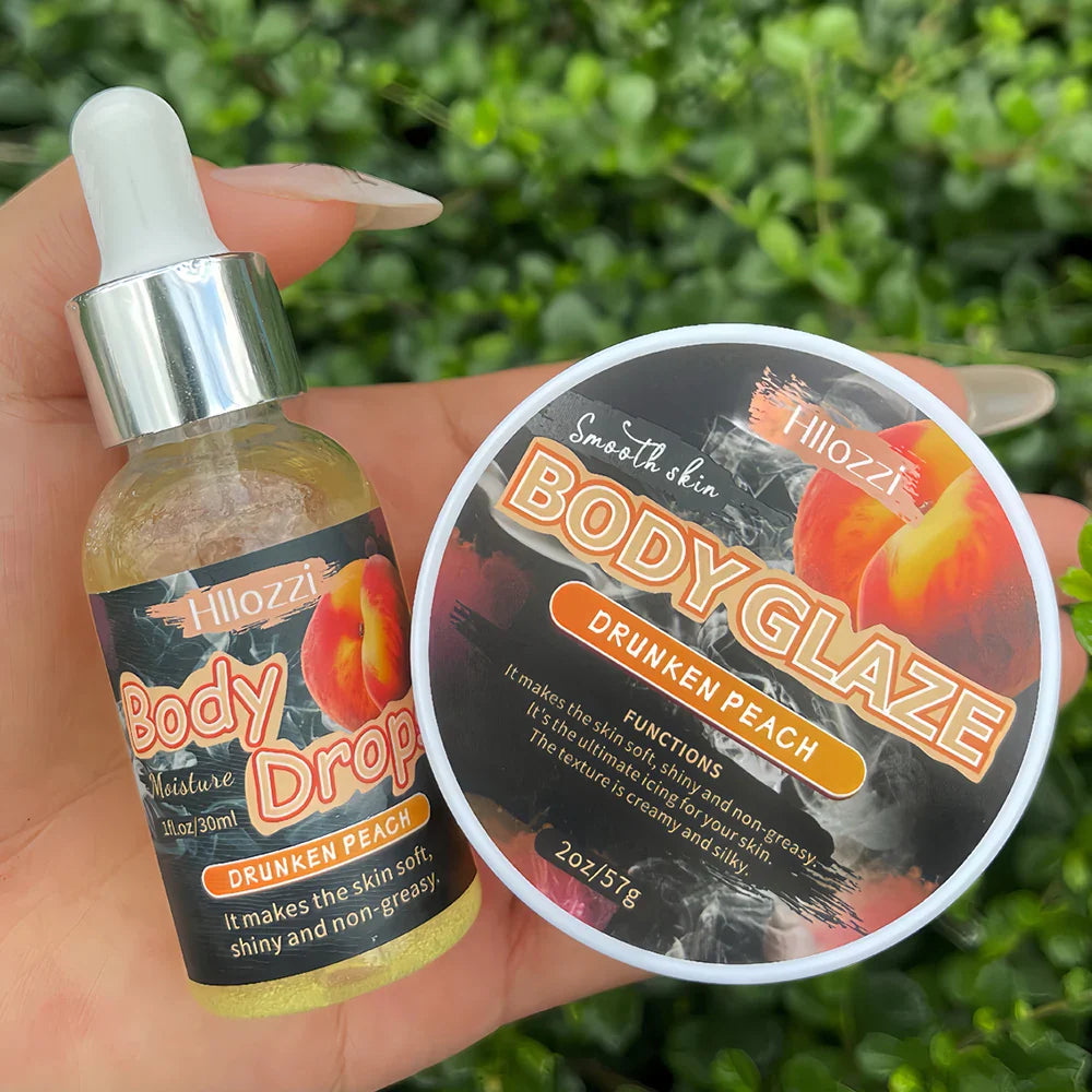 Body Glaze & Oil Combo – Non-Greasy Hydrating Body Lotion