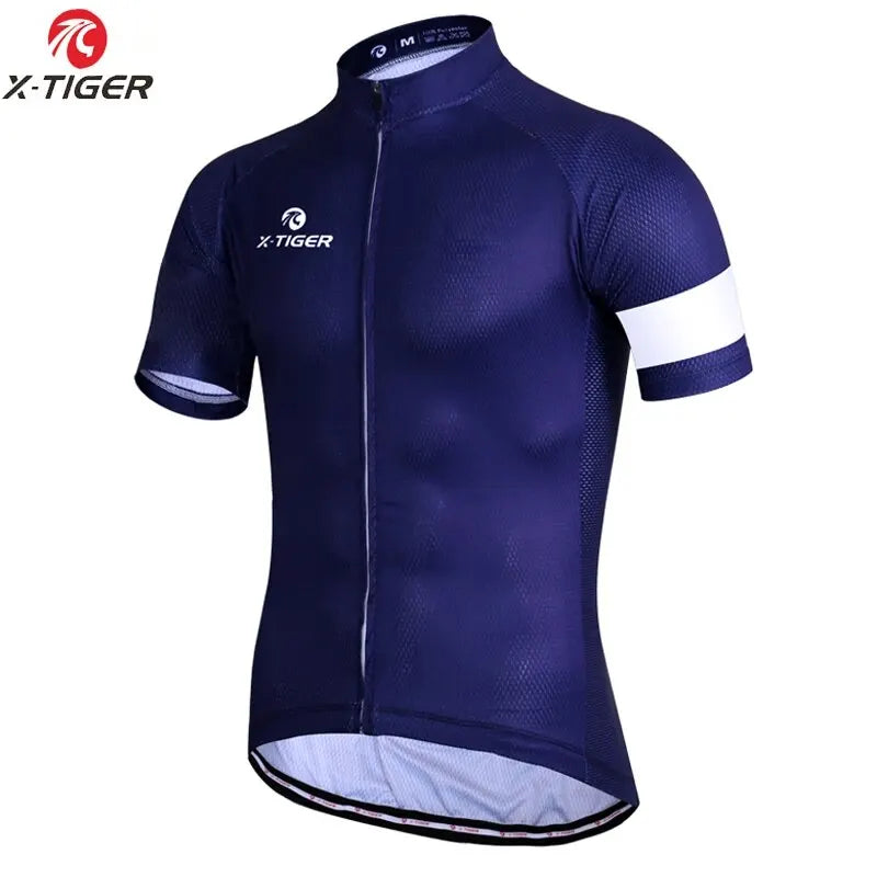 X-TIGER Men's MTB Cycling Jersey | Breathable Quick-Dry Bike Shirt