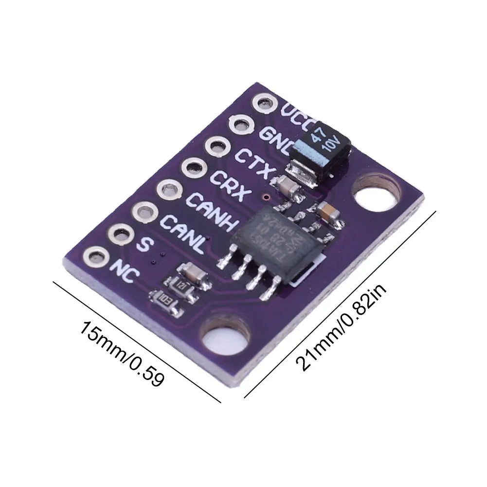 TJA1051T CAN Transceiver Breakout Board – 1Mbit/s High Speed
