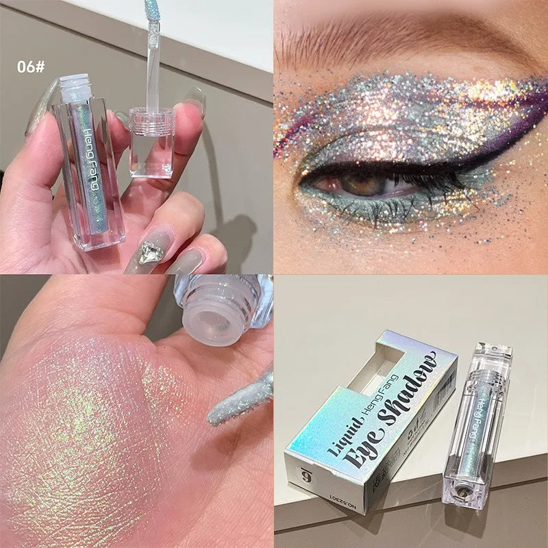 Metallic Chameleon Liquid Eyeliner – Waterproof, Long-Lasting