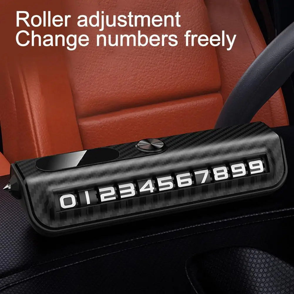 2-in-1 Auto Parking Sign and Window Breaker Tool Peaceful Pleasures Health and Wellness