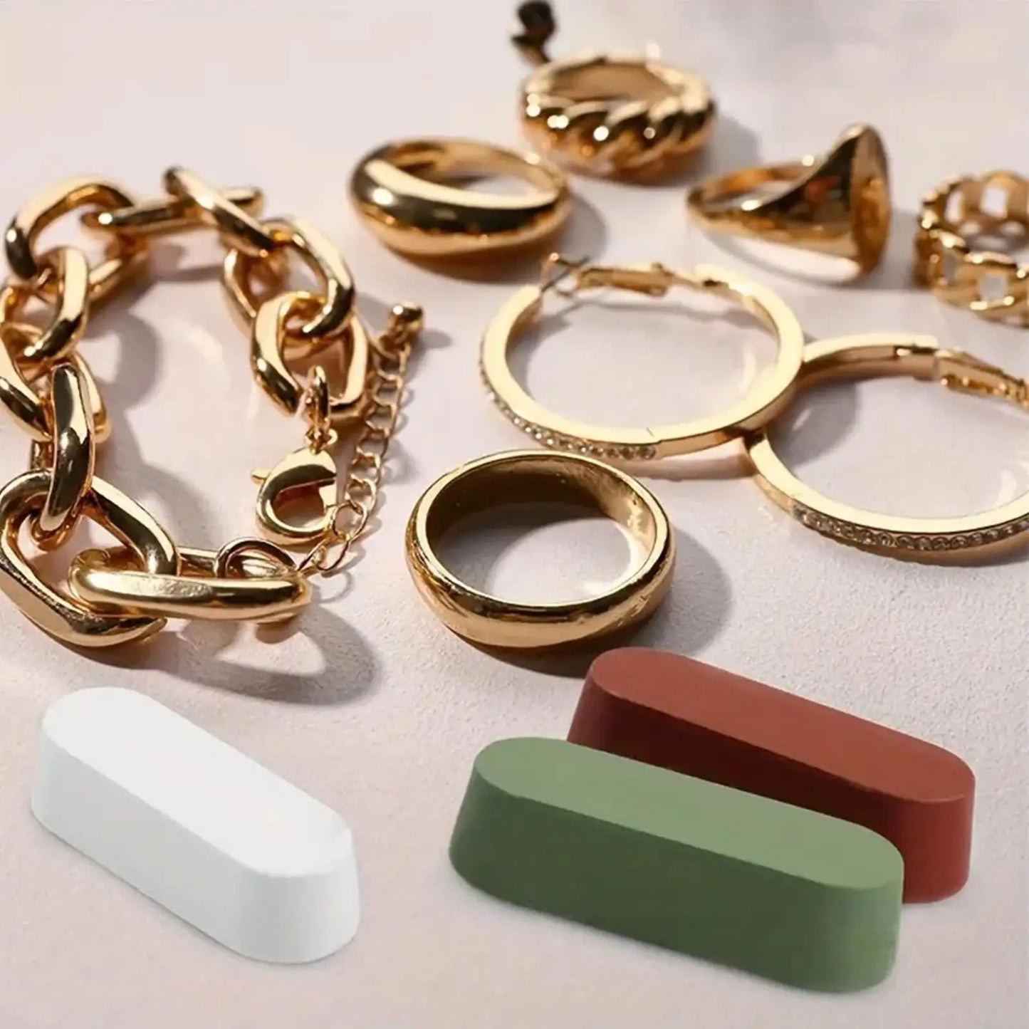 Metal Polishing Compound 3-Piece Kit – Jewelry, Auto & More