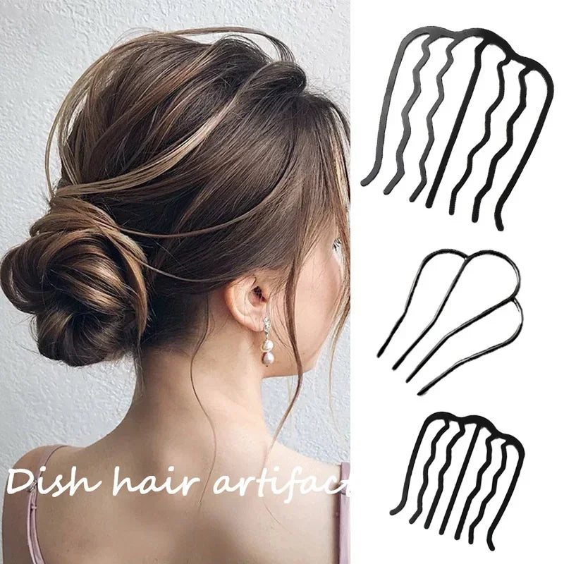 Korean Braiding Twist Fork Hair Clip & Hairpin Comb