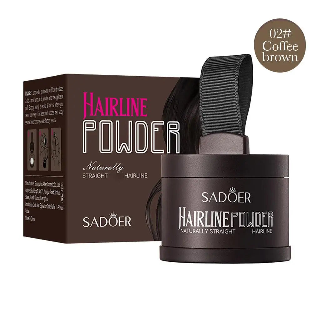 Adds Volume Hairline Powder, Root Touch Up & Loss Cover Up, Instant Gray Cover Up Powder Long-Lasting Coverage For Thinning Hair Peaceful Pleasures Health and Wellness coffee brown