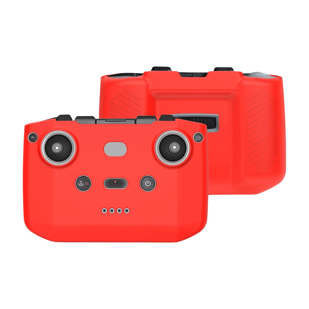 Silicone Case Anti-Scratch Protective Case Protective Cover Controller Protector for For dji NEO / Mini 4 Pro Remote Controller Peaceful Pleasures Health and Wellness Red