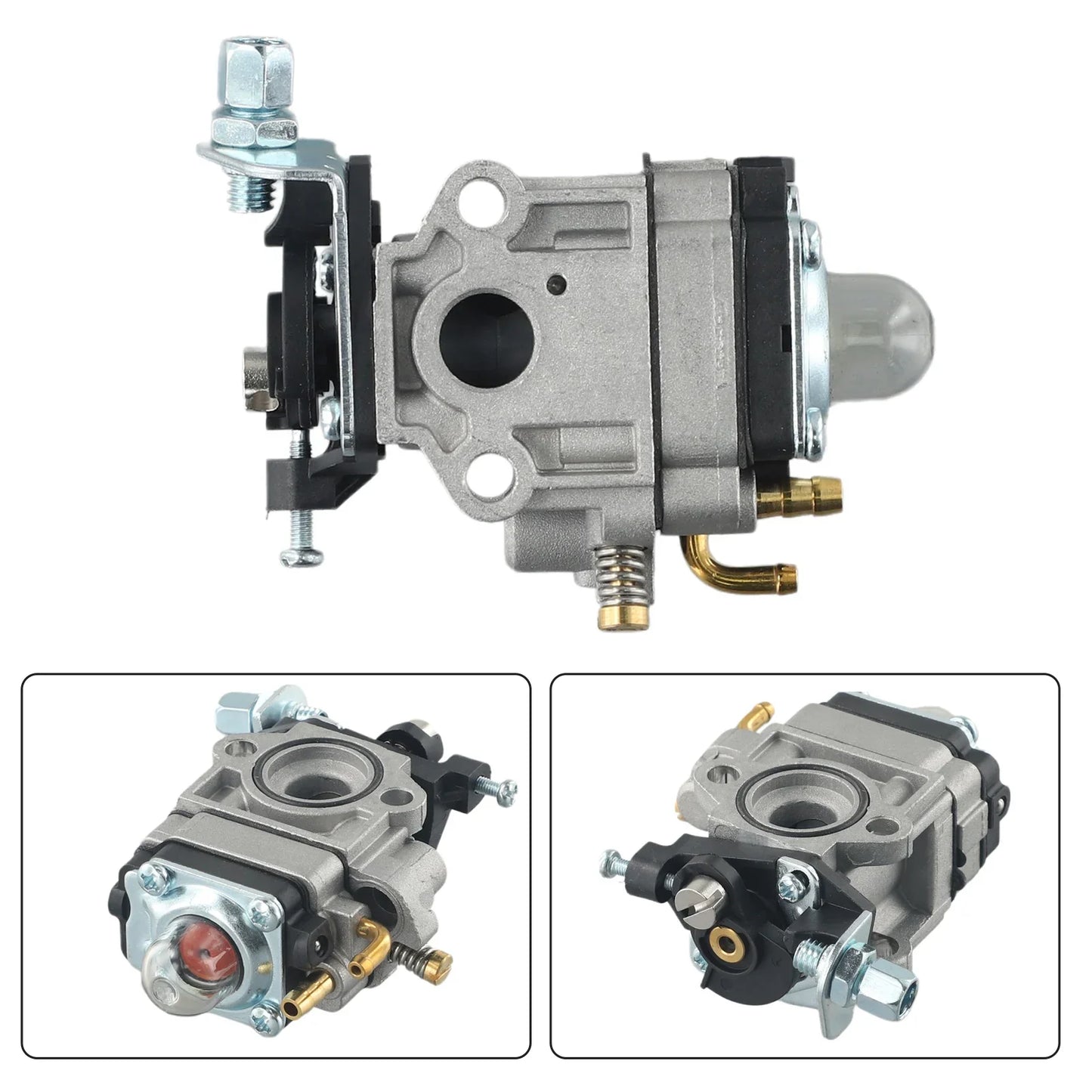 11mm Carburetor 22cc–36cc 2-Stroke Strimmer Chainsaw Trimmer