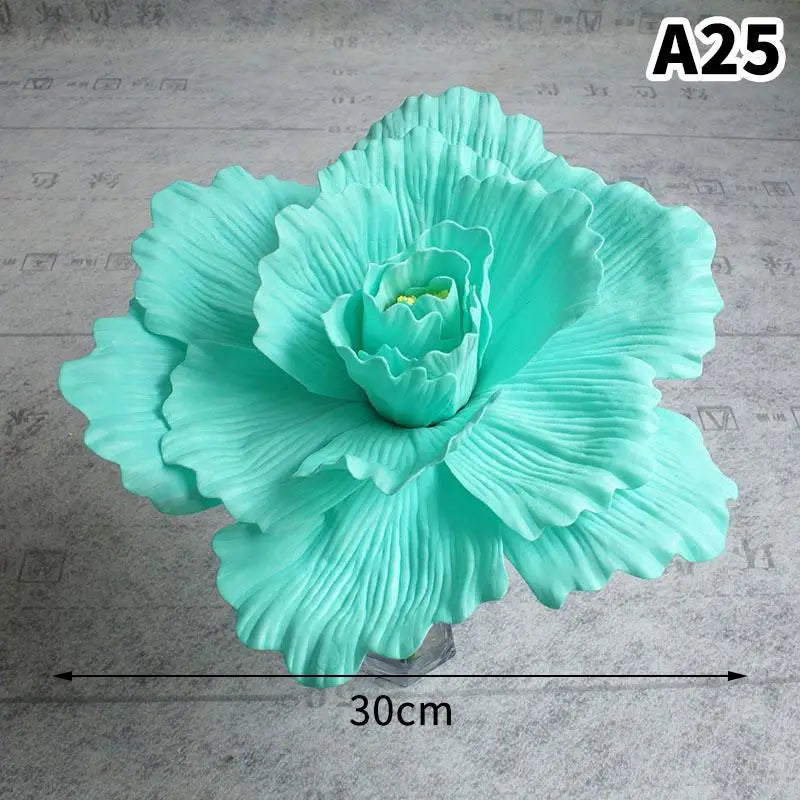 PE Foam Simulation Rose Flower Heads | Wedding & Party Decor