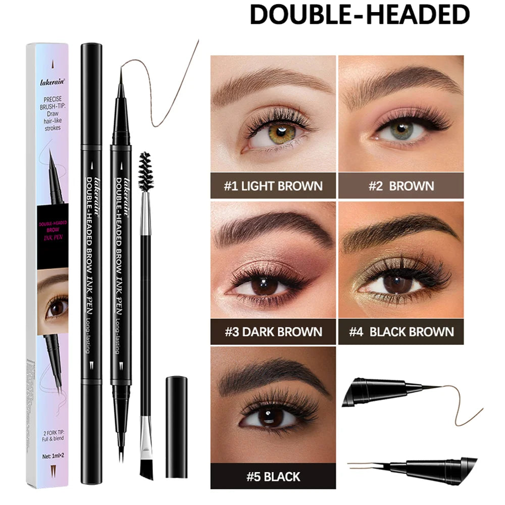 2-in-1 Eyebrow Pencil & Eyeliner | Waterproof, All Skin Tones Eyebrow Pencil Eyeliner Peaceful Pleasures Health and Wellness
