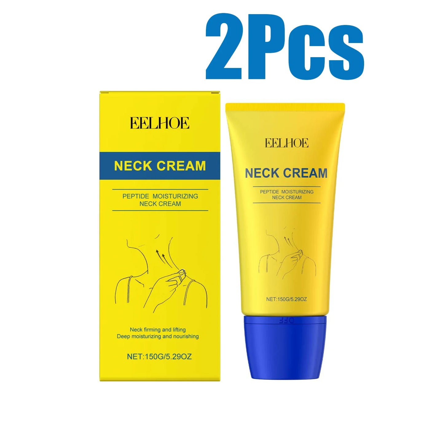Firming Neck Cream with Roller – Anti-Aging & Lifting 150g