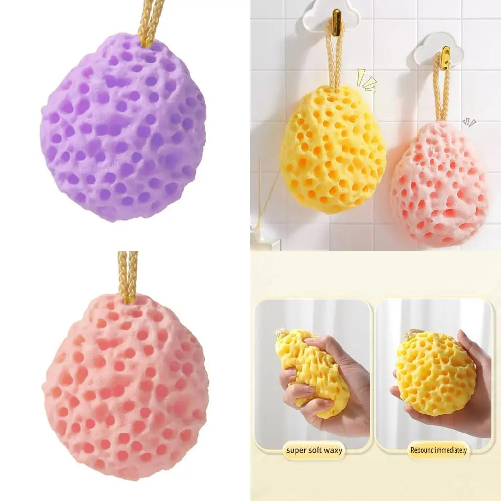 Kids Bath Sponge | Easy Grip, Fast Drying, Color Recognition Toy