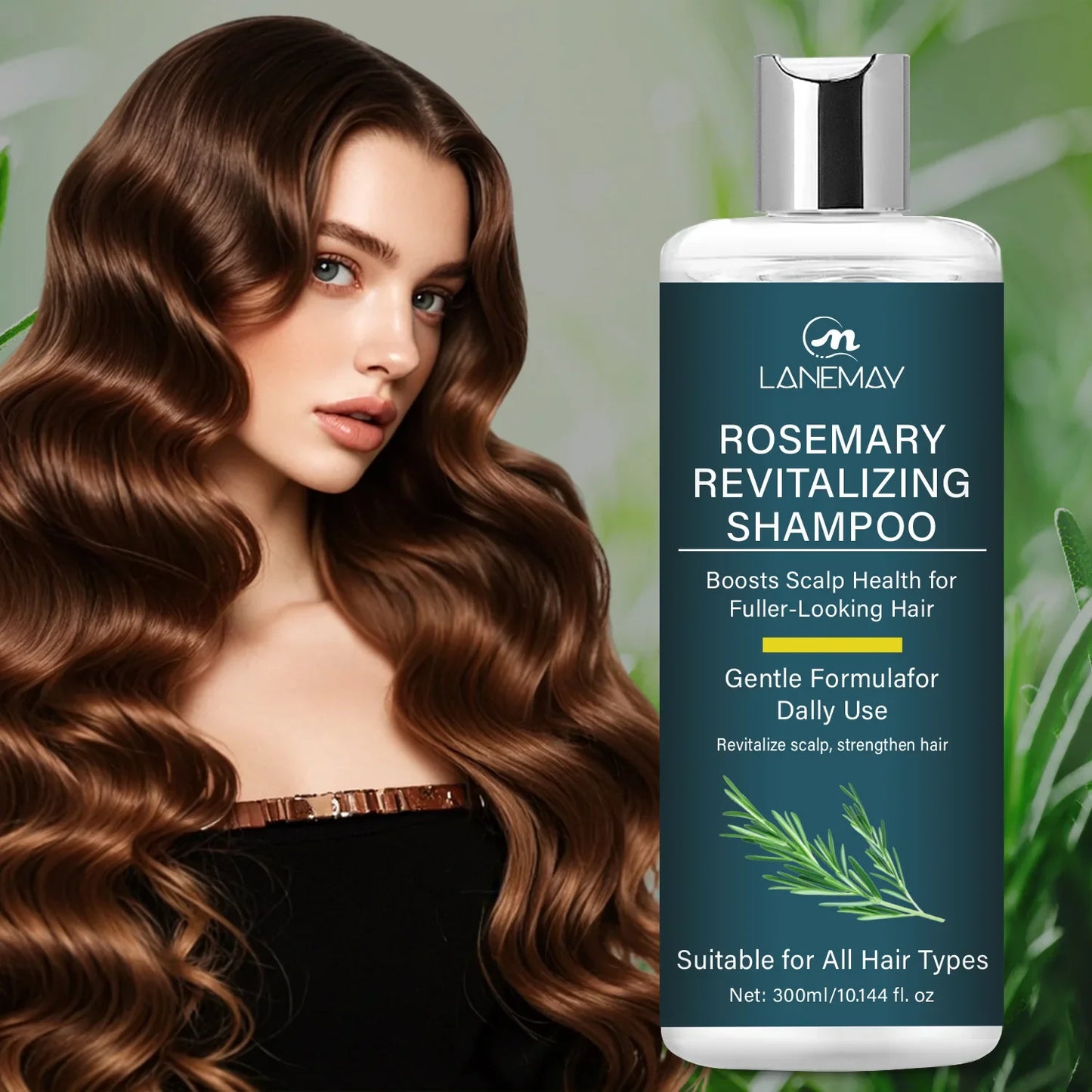 Rosemary Nourishing Shampoo – Strengthening & Fragrant 300ml