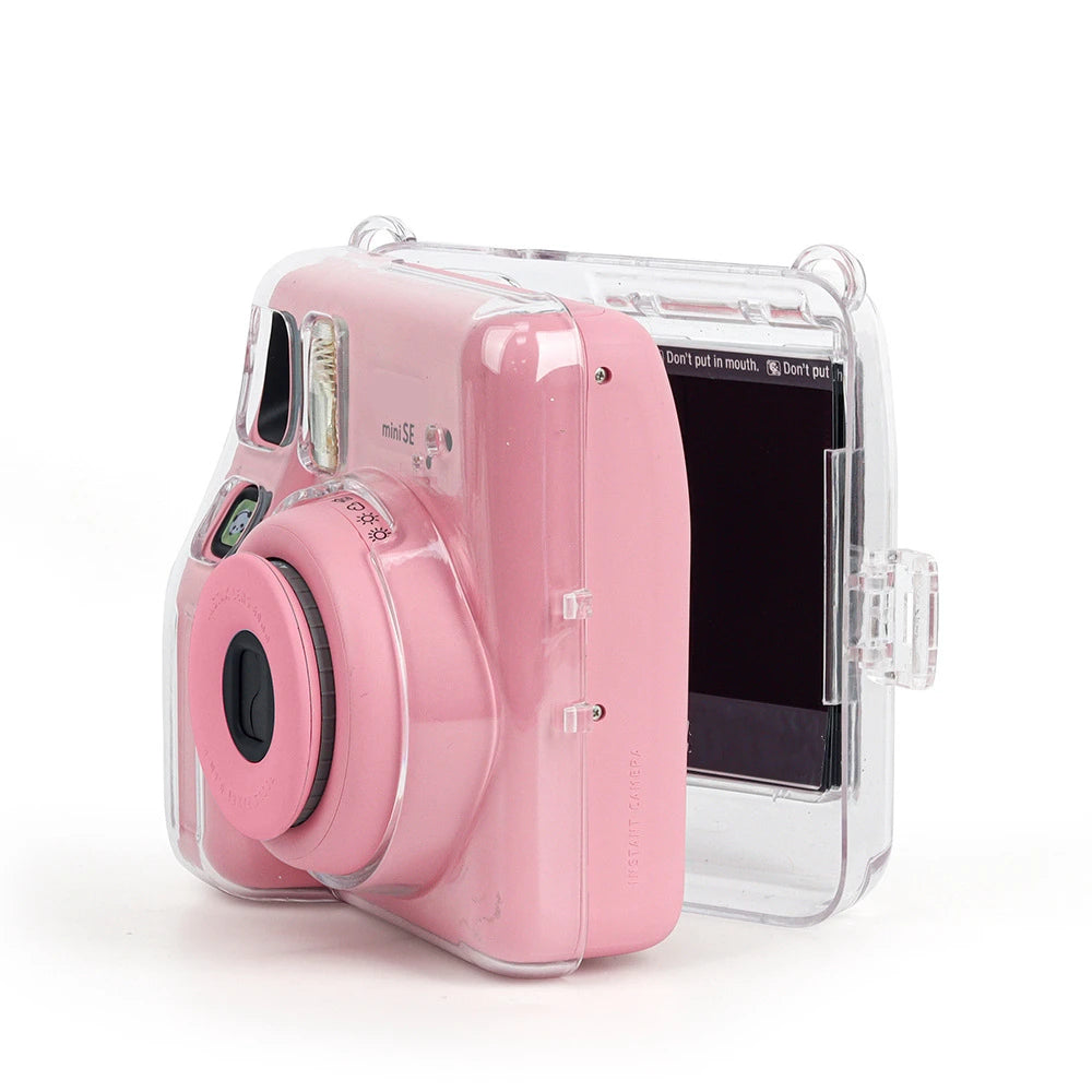 For Instax Mini SE Camera Protective Sleeve Transparent Shockproof Dustproof Camera Protective Sleeve Protective Acessaries Peaceful Pleasures Health and Wellness
