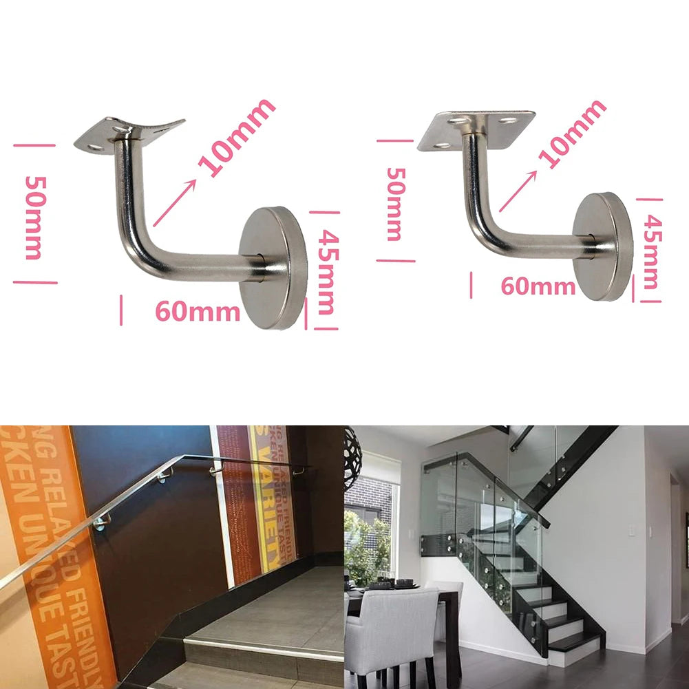 Handrail Bracket Bannister Wall Support Hand Rail Balustrade Mopstick