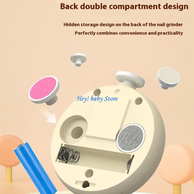 Electric Baby Nail Trimmer – Safe Grinder for Infants & Toddlers