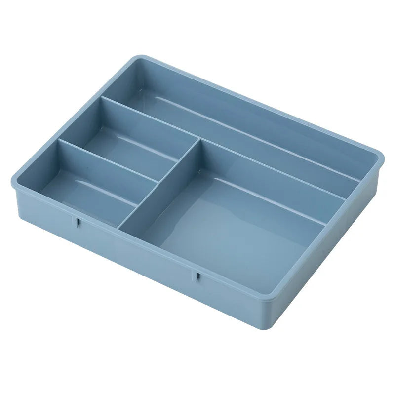 Desktop Drawer Organizer with Divided Compartments – Plastic