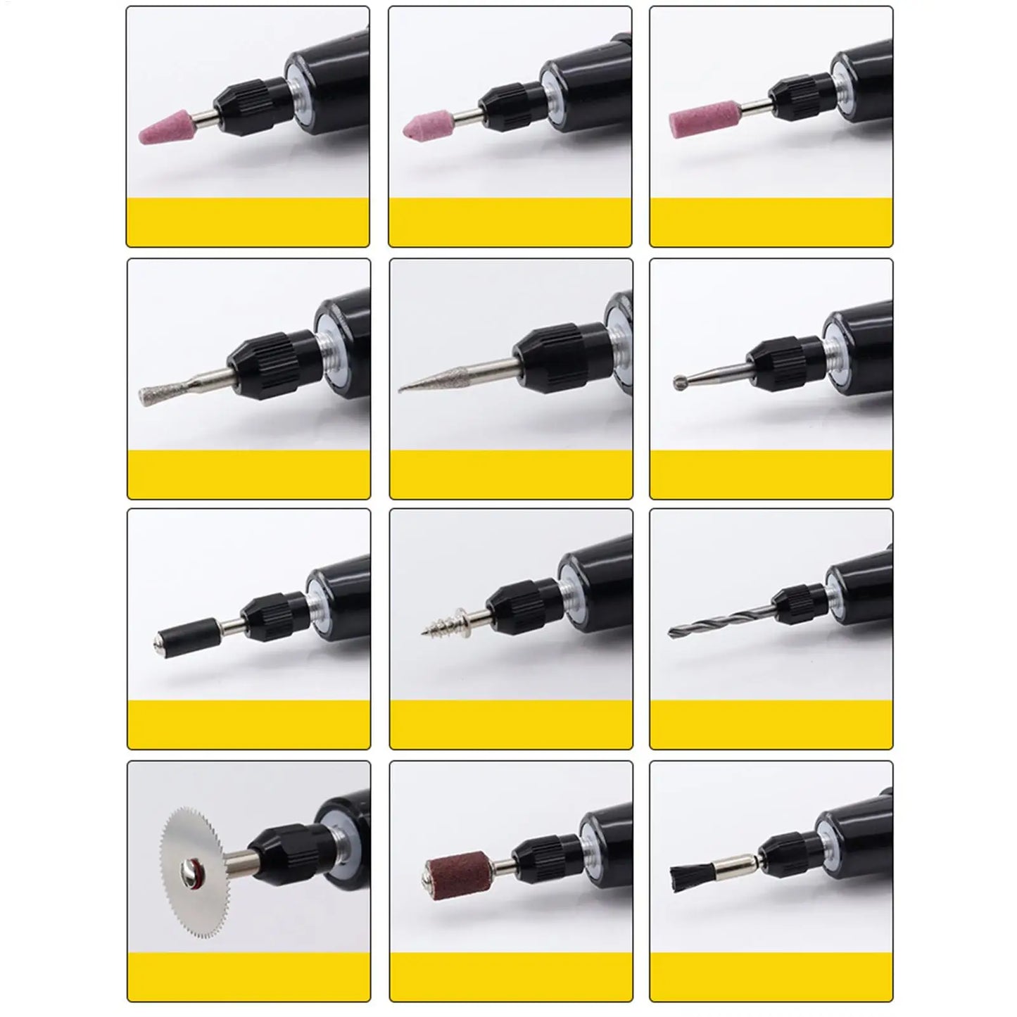 6-Speed Rechargeable Rotary Tool Kit | Engraving Pen & LED